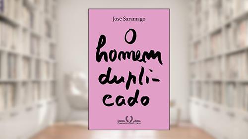 Capa de O homem duplicado (Nova edição), do autor José Saramago