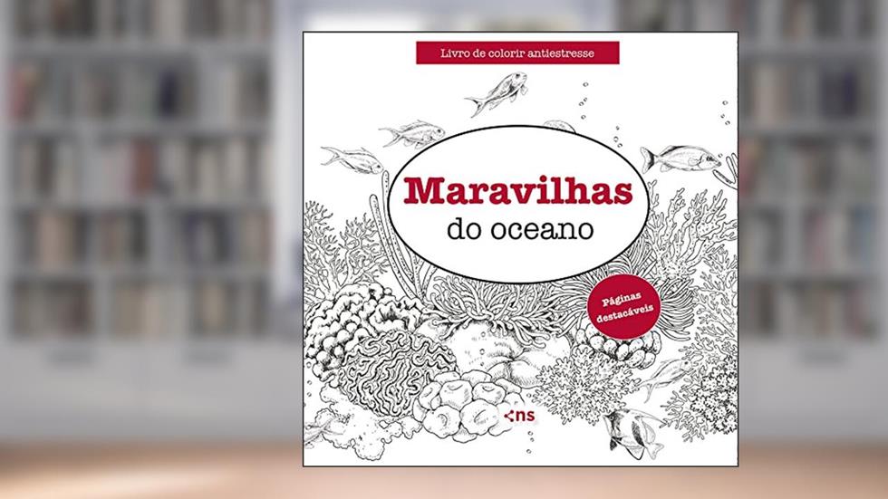 Maravilhas do oceano - Livro de colorir antiestresse: Folhas destacáveis, do autor Equipe Novo Século