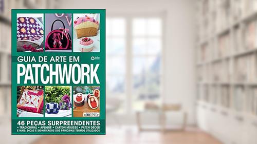 Capa de Guia de arte em Patchwork, do autor On Line Editora