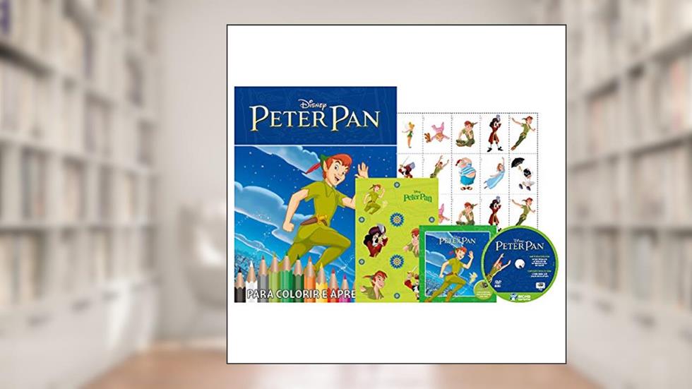 Kit 5 em 1 com DVD Disney - Peter Pan, do autor Bicho Esperto