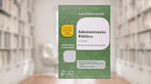 Capa de Administração Pública- Série Provas e Concursos, do autor Augustinho Vicente Paludo