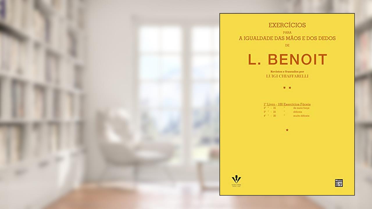 Capa de EXERCÍCIOS PARA IGUALDADE DAS MÃOS E DOS DEDOS, do autor L. BENOIT