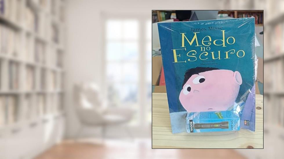 Conjunto - Medo no Escuro + Lanterna, do autor James Misse; Pé Da Letra