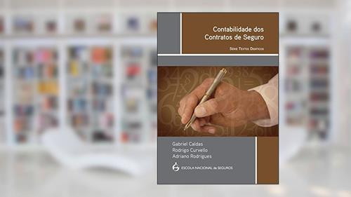 Capa de Contabilidade dos contratos de seguro, do autor Gabriel Caldas