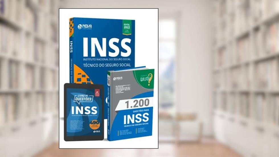 KIT Apostila INSS Técnico + Caderno de Questões do INSS, do autor Equipe Solução Concursos