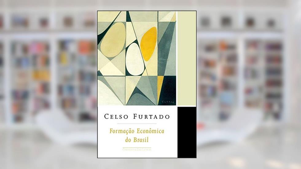 Formação econômica do Brasil, do autor Celso Furtado