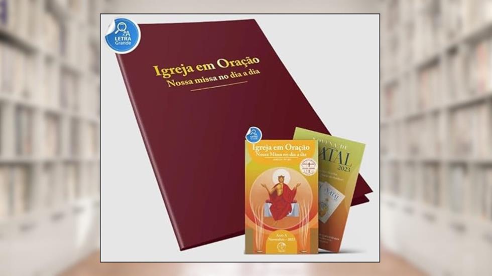 CAPA DE LITURGIA - IGREJA EM ORAÇÃO - LETRA GRANDE, do autor EDIÇÕES CNBB