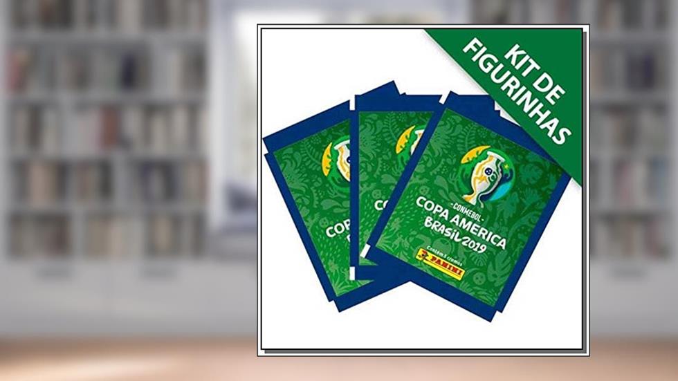 Cromo Copa América 2019 Cartela e 12 Envelopes, do autor Vários Autores