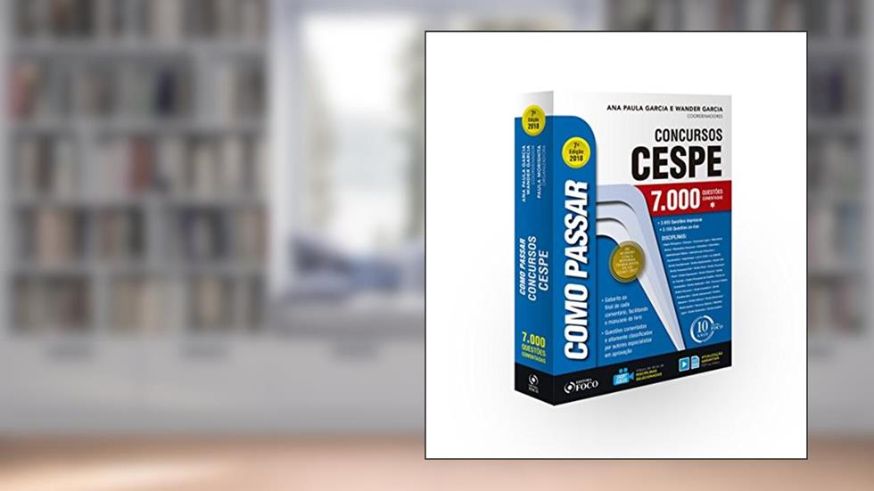 Como Passar em Concursos Cespe. 7.000 Questões, do autor Alice Satin