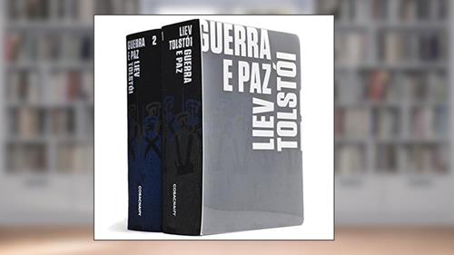 Capa de Guerra E Paz - Kit Com 2 Volumes, do autor Liev Tolstoi