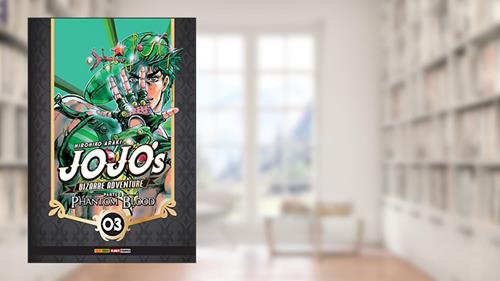 Capa de Jojo's Bizarre Adventure - Parte 1: Phantom Blood Vol. 3, do autor Hirohi Araki
