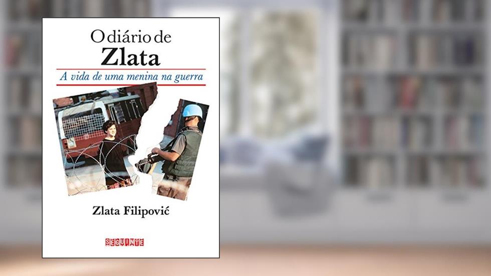 Capa de O diário de Zlata, do autor Zlata Filipovic