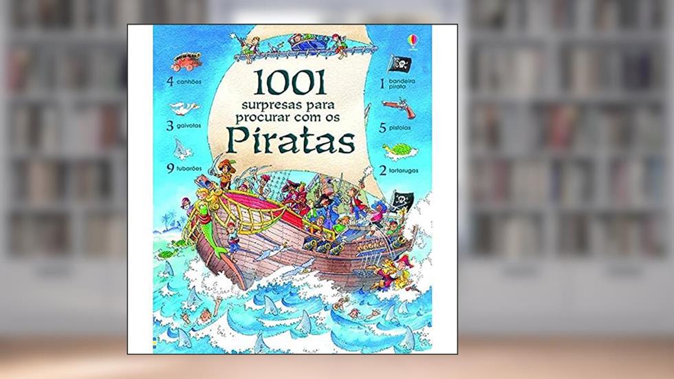 1001 surpresas para procurar com os piratas, do autor Usborne Publishing