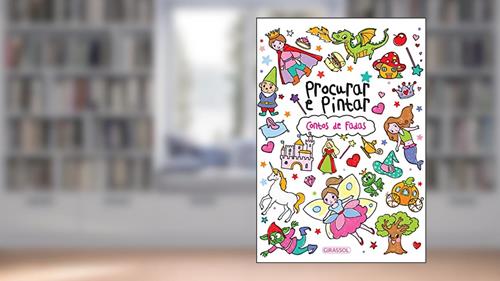 Capa de Procurar e pintar - contos de fadas, do autor Carolina Cespedes