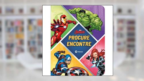 Capa de Procure e Encontre - Marvel Vingadores, do autor Vários Autores