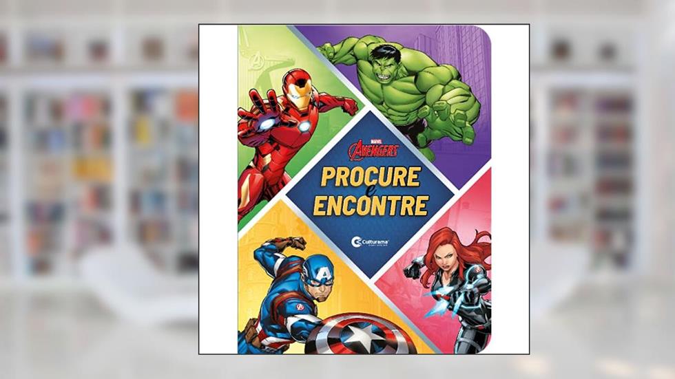 Procure e Encontre - Marvel Vingadores, do autor Vários Autores