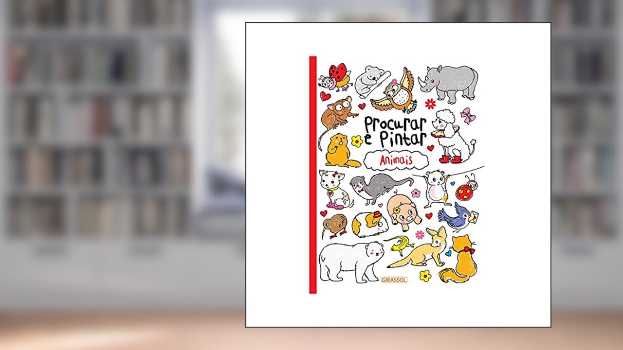 Procurar e pintar - animais, do autor Carolina Cespedes