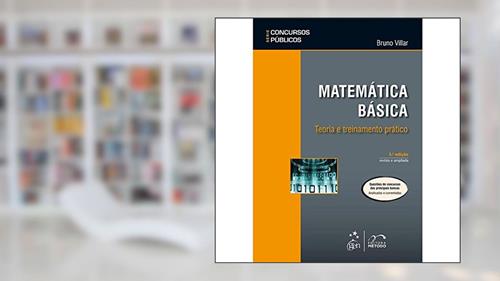 Capa de Série Concursos Públicos - Matemática Básica, do autor Bruno Villar