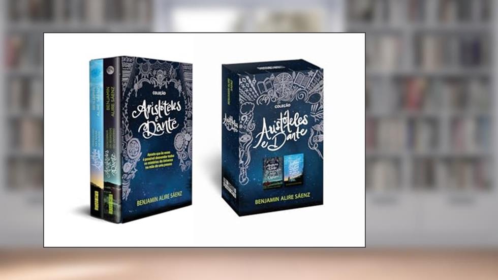 Box Aristóteles e Dante: Aristóteles e Dante descobrem os segredos do Universo e Aristóteles e Dante mergulham nas águas do mundo, do autor Benjamin Alire Sáenz