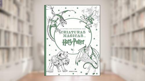 Capa de O livro de colorir das criaturas mágicas de Harry Potter - Pocket, do autor Insight Editions