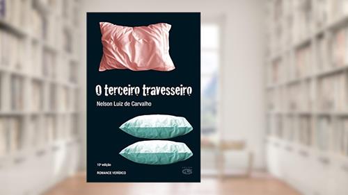 Capa de O terceiro travesseiro, do autor Nelson Luiz de Carvalho