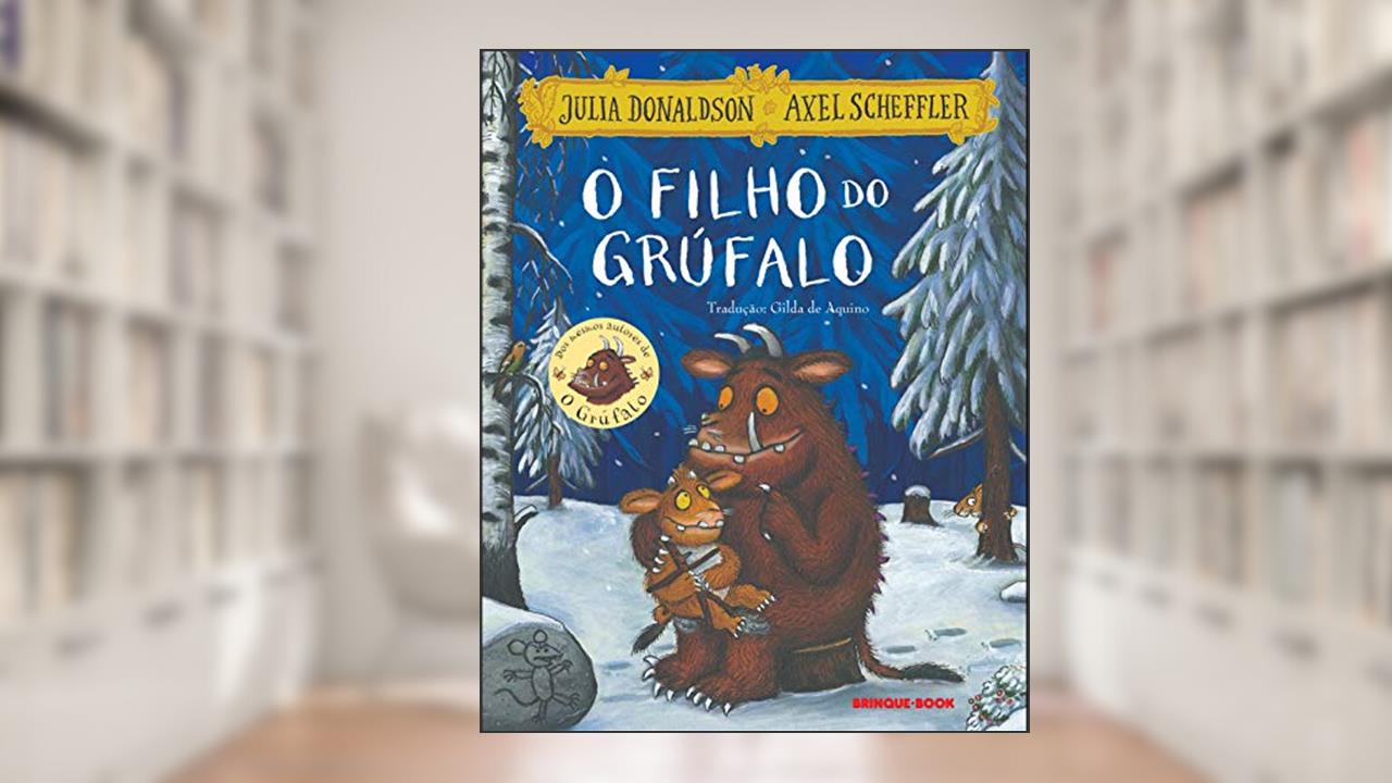 Capa de O filho do Grúfalo, do autor Julia Donaldson