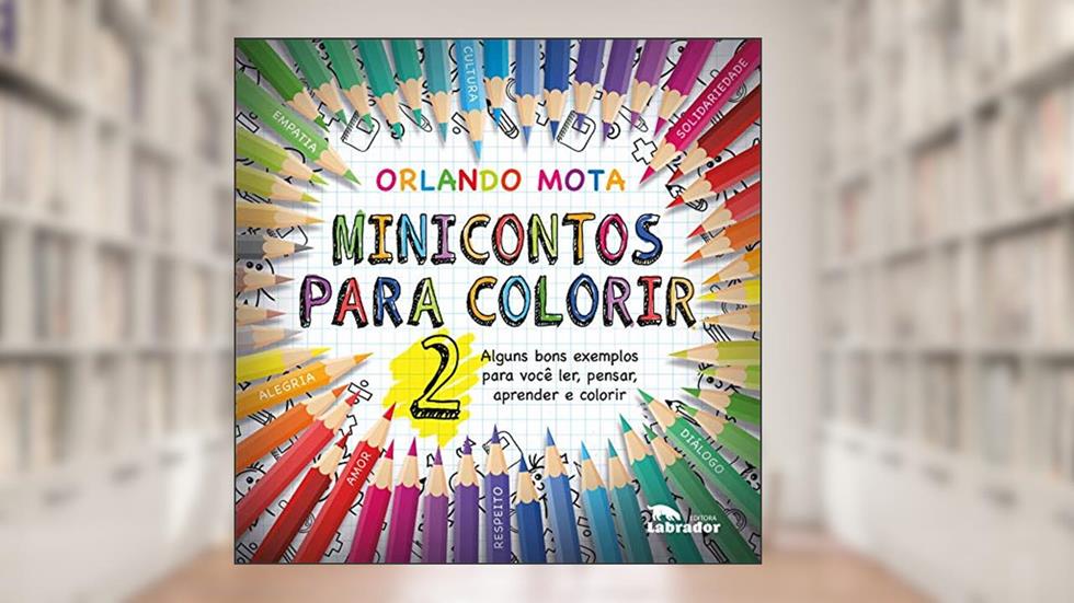 Minicontos para colorir 2, do autor Orlando Mota