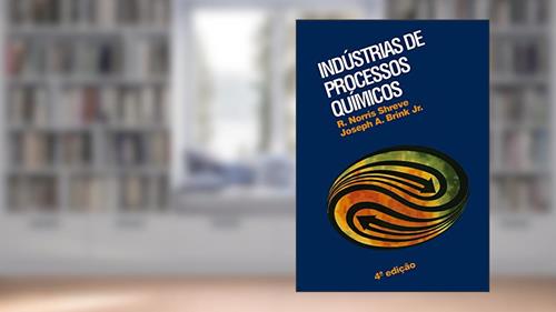 Capa de Indústrias de Processos Químicos, do autor Shreve