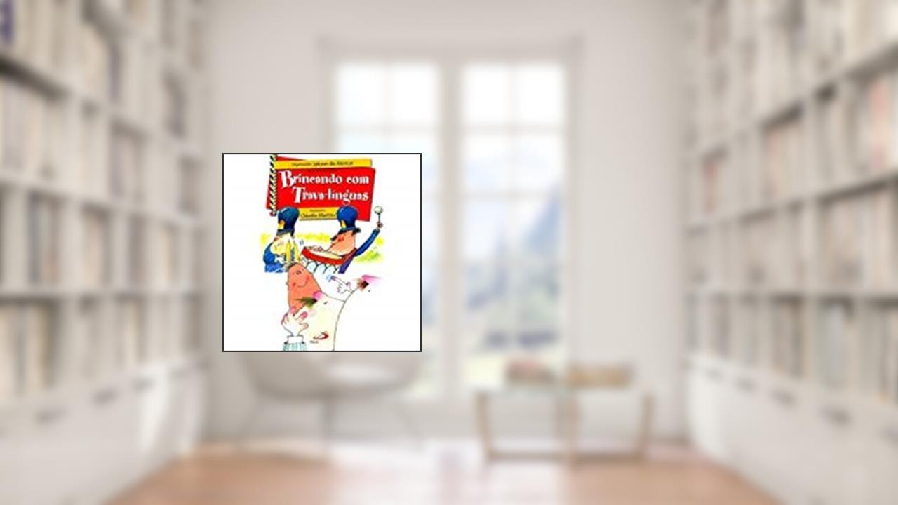 Capa de Brincando Com Trava Línguas, do autor Jackson de Alencar