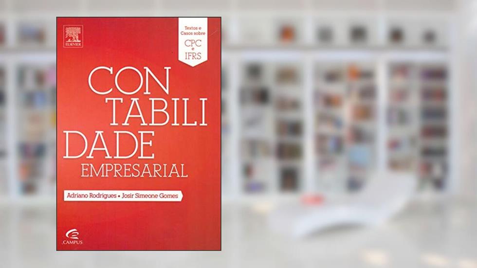 Contabilidade empresarial, do autor Adriano Rodrigues