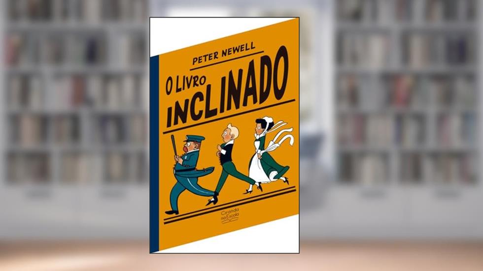 O livro inclinado, do autor Peter Newell