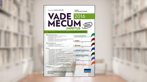 Capa de Vade Mecum Impetus Para OAB e Concursos, do autor Maria Carmem Becker Lima