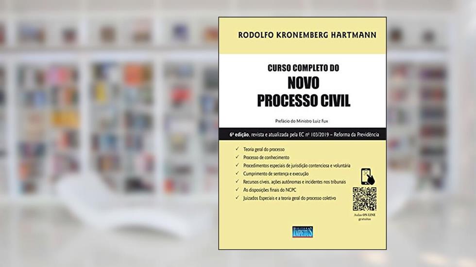 Curso Completo Do Novo Processo Civil, do autor Rodolfo Hartmann Kronemberg