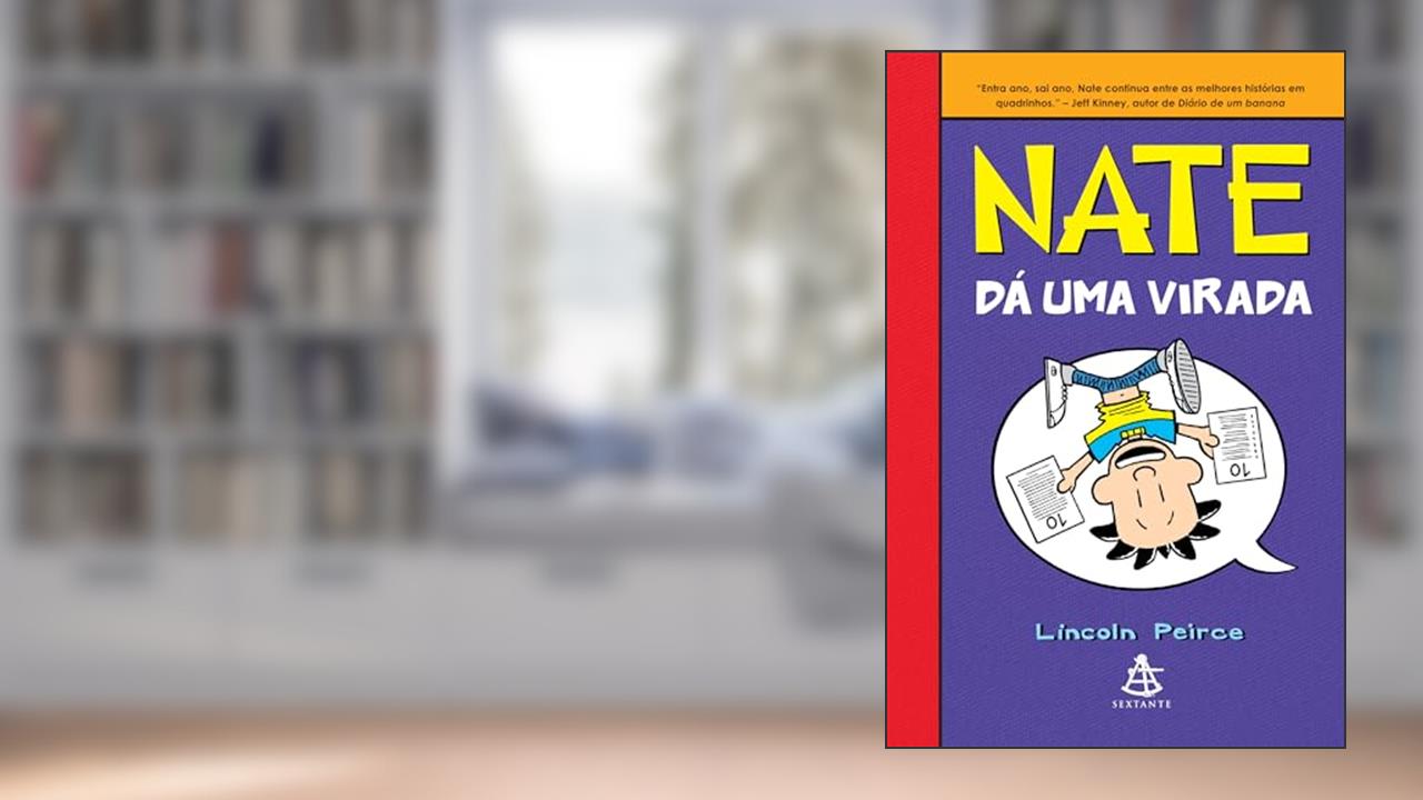 Nate dá uma virada, do autor Lincoln Peirce