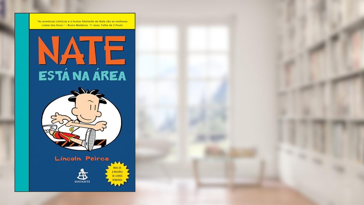 Nate está na área, do autor Lincoln Peirce