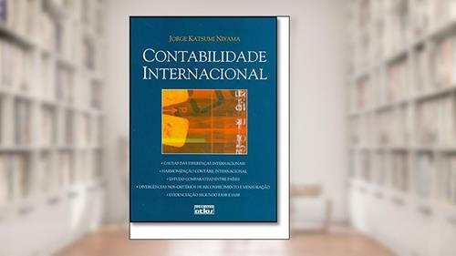 Capa de Contabilidade internacional, do autor Jorge Katsumi Niyama