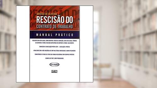 Capa de Rescisão do Contrato de Trabalho, do autor Aristeu de Oliveira