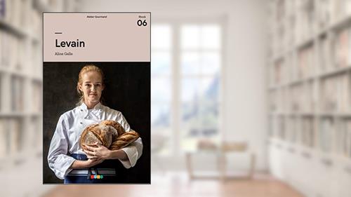 Capa de Levain - O início: Tá na Mesa (Panificação), do autor Atelier Gourmand; Aline Galle