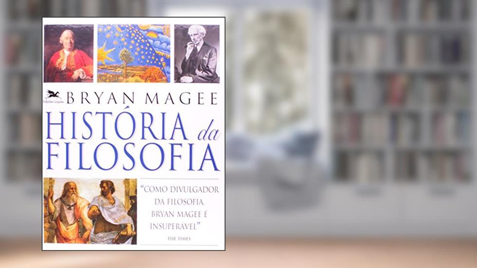 História da filosofia, do autor Bryan Magee
