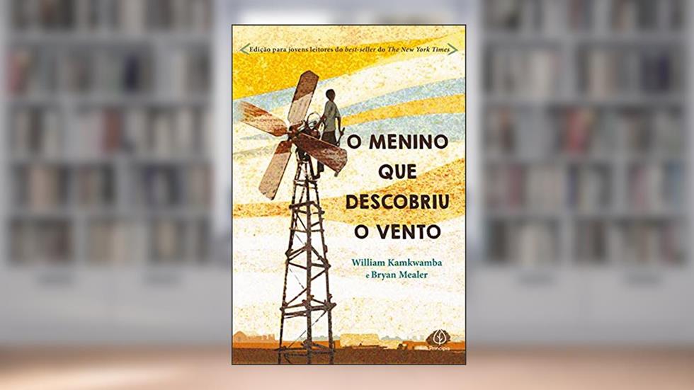 O menino que descobriu o vento, do autor William Kamkwamba; Bryan Mealer