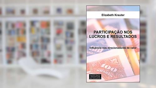 Capa de Participação nos Lucros e Resultados: Influência nos Direcionadores de Valor, do autor Elizabeth Krauter