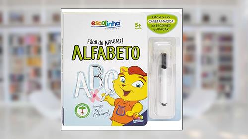Capa de Fácil de Apagar: Alfabeto (Escolinha Todolivro), do autor Belli Studio