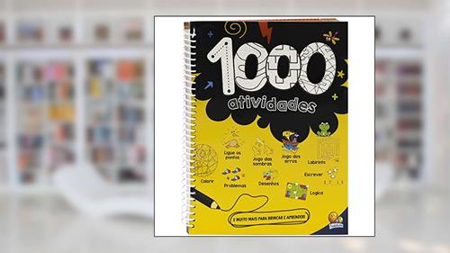 Capa de 1000 Atividades, do autor Little Pearl Books