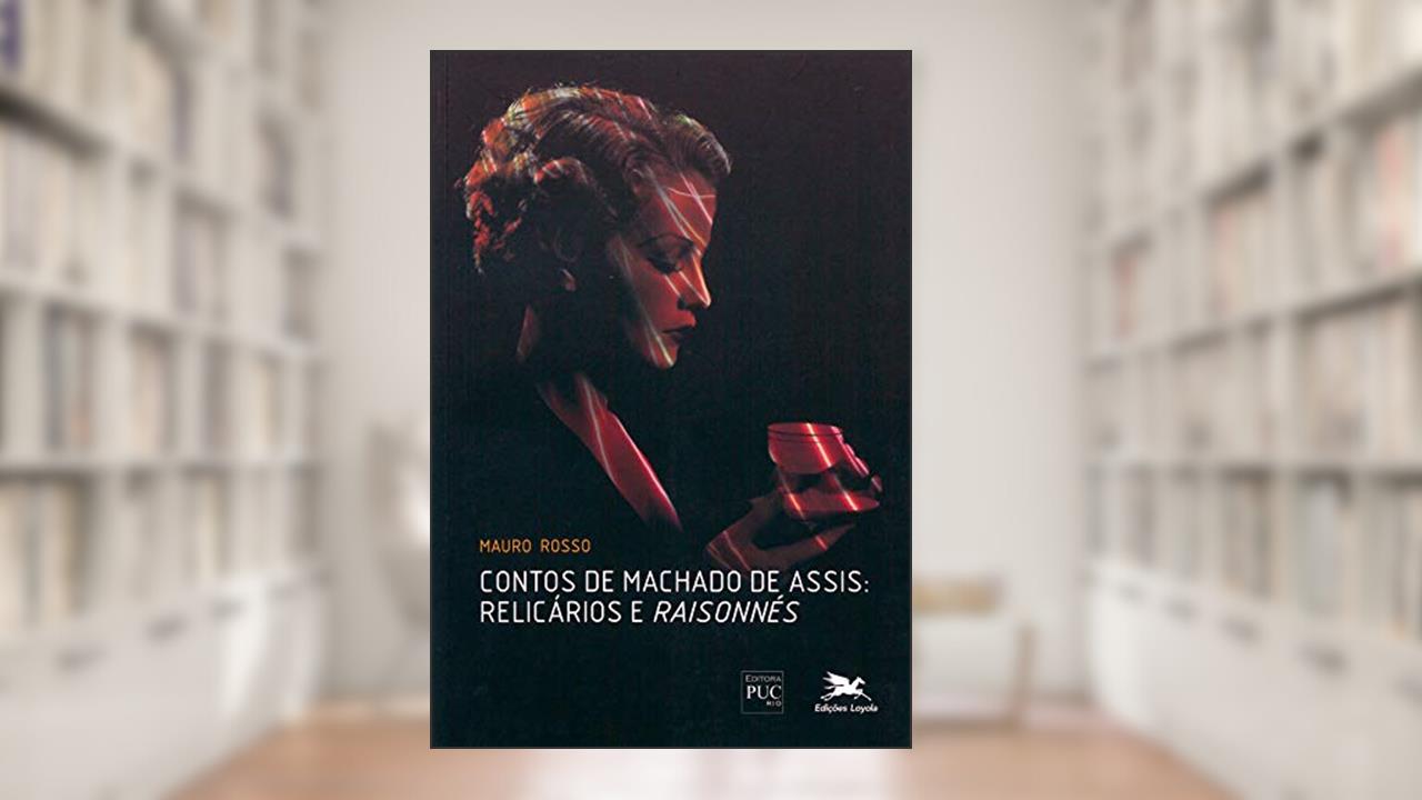 Capa de Contos de Machado de Assis - Relicários e 