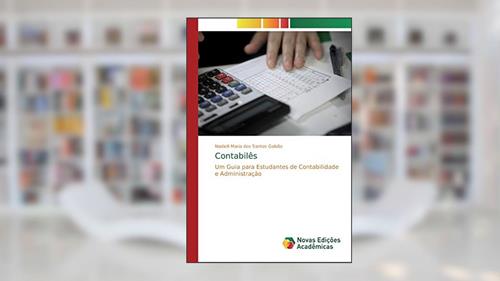 Capa de Contabilês: Um Guia para Estudantes de Contabilidade e Administração, do autor Nadielli Maria Dos Santos Galvão