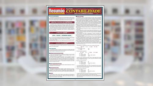 Capa de Contabilidade, do autor Alvaro Ricardino