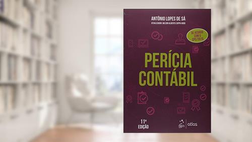 Capa de Perícia Contábil, do autor Antônio Lopes de Sá