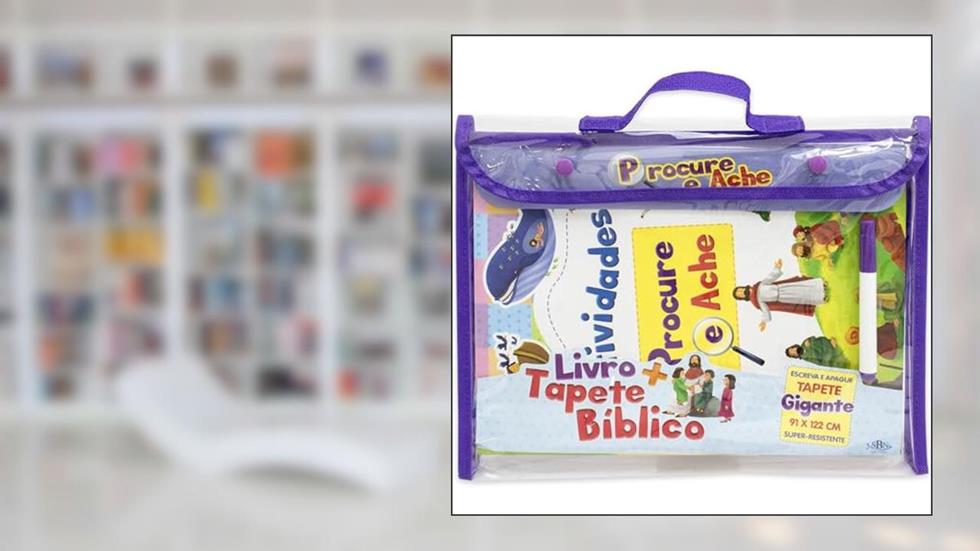 Livro + Tapete Bíblico: Procure e Ache, do autor Todolivro