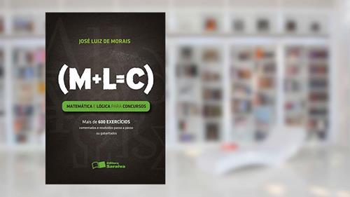 Capa de Matemática e Lógica para Concursos - 1ª Edição 2012, do autor José Luiz de Morais