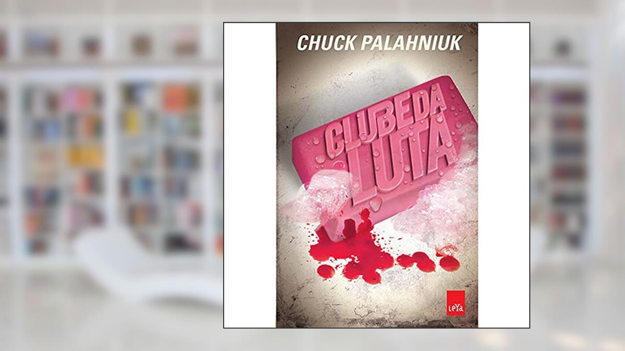Capa de Clube da Luta - Edição Slim, do autor Chuck Palahniuk